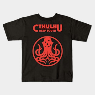 Cthulhu in the Deep South Kids T-Shirt